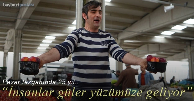 25 yıllık pazarcı Selim Gazioğlu: "Vatandaş güler yüzümüze geliyor"