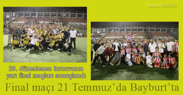 Köyler arası futbol turnuvasının final heyecanı Bayburt'ta yaşanacak