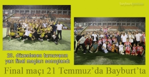 Köyler arası futbol turnuvasının final heyecanı Bayburt'ta yaşanacak